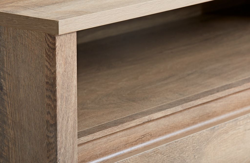 TV bench VEDDE wild oak