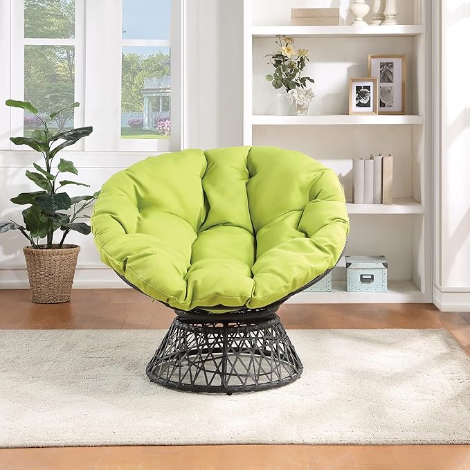 The rattan pineapple chair for the home, which can rotate 360 degrees.