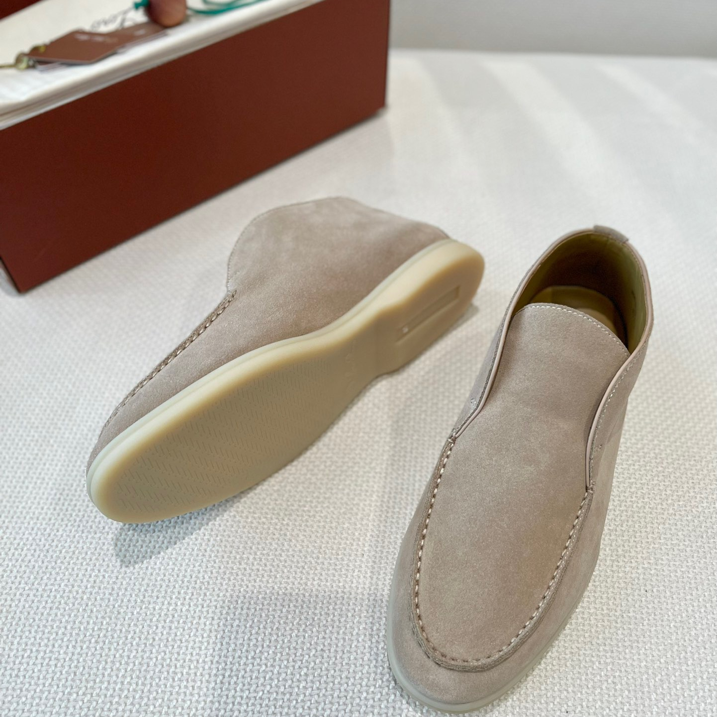 Loro Piana Unisex Loafers High Top Size 36-45