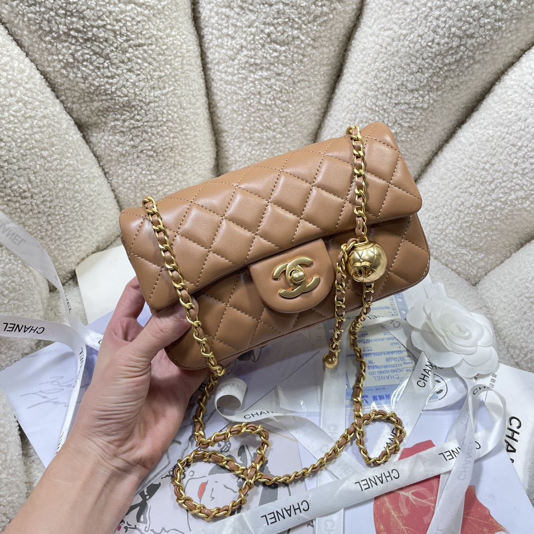 Chanel AS1787 Shoulder Bags Sheepskin 20cm