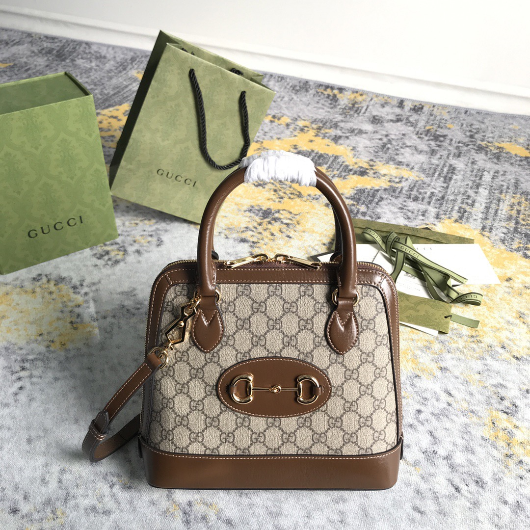 Gucci GG Horsebit 1955 Women Shoulder Bags 2-Size