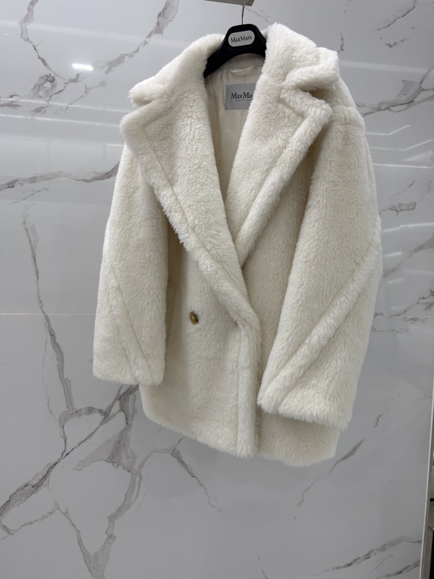 Max Mara Teddy fur Short coat Size XS-M