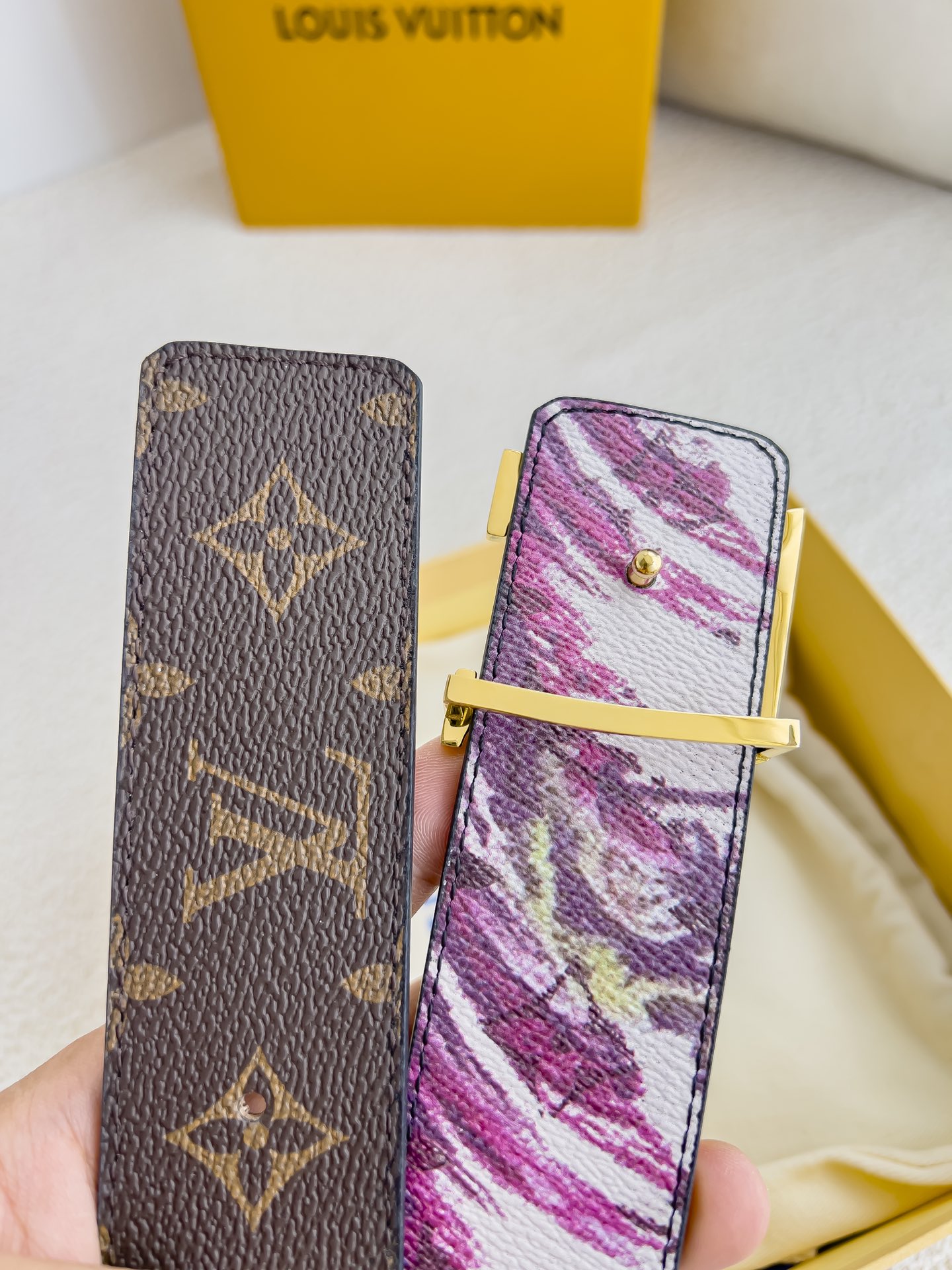 Louis Vuitton Men Belt Width 3.8cm