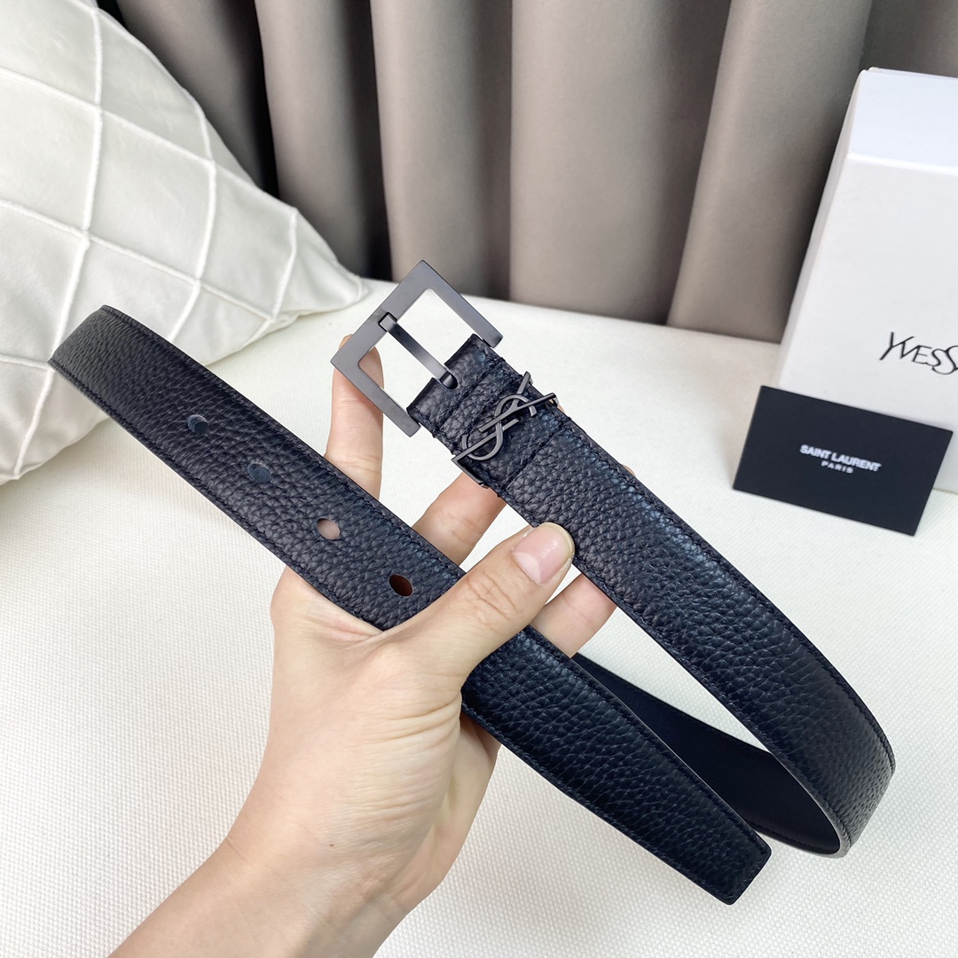YSL Women Belt Width 3cm