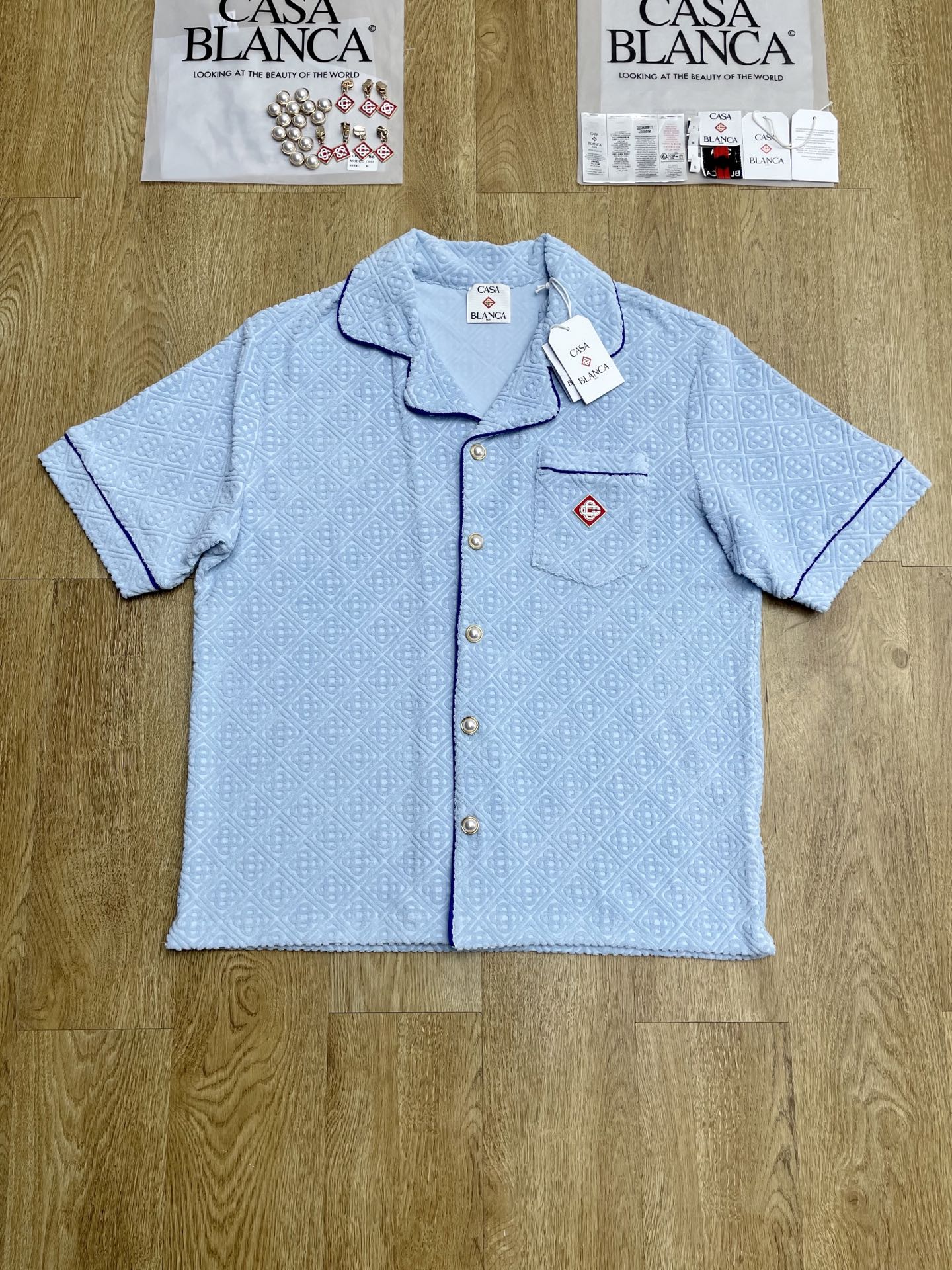 Casablanca Polo Shirt Size S-XL