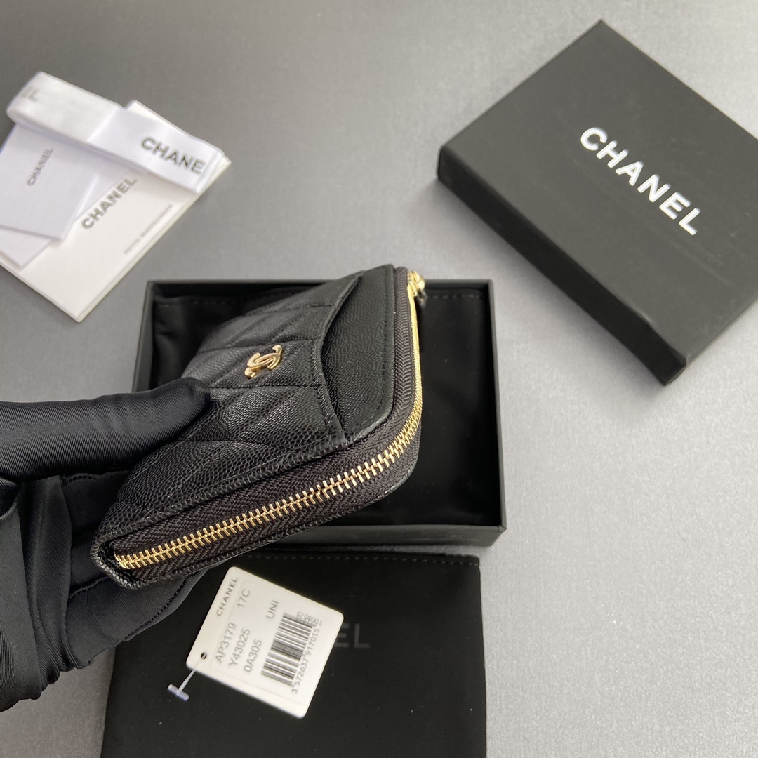 Chanel Card Holder Size 13*9*2cm