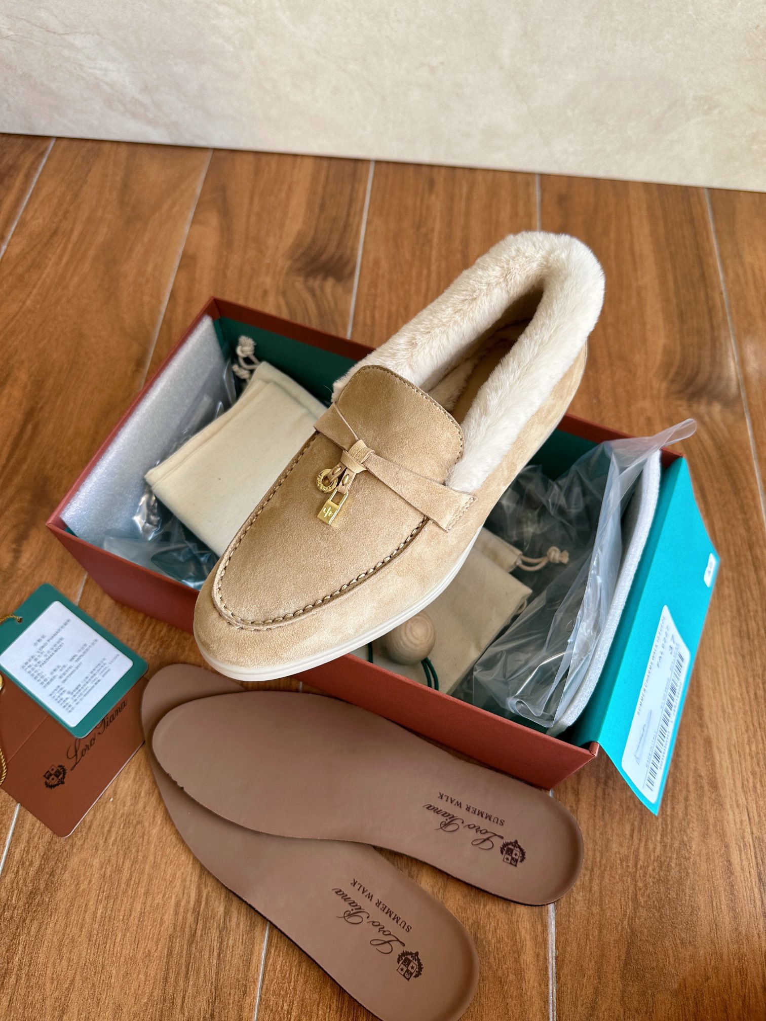 Loro Piana Unisex Loafers Size 36-46