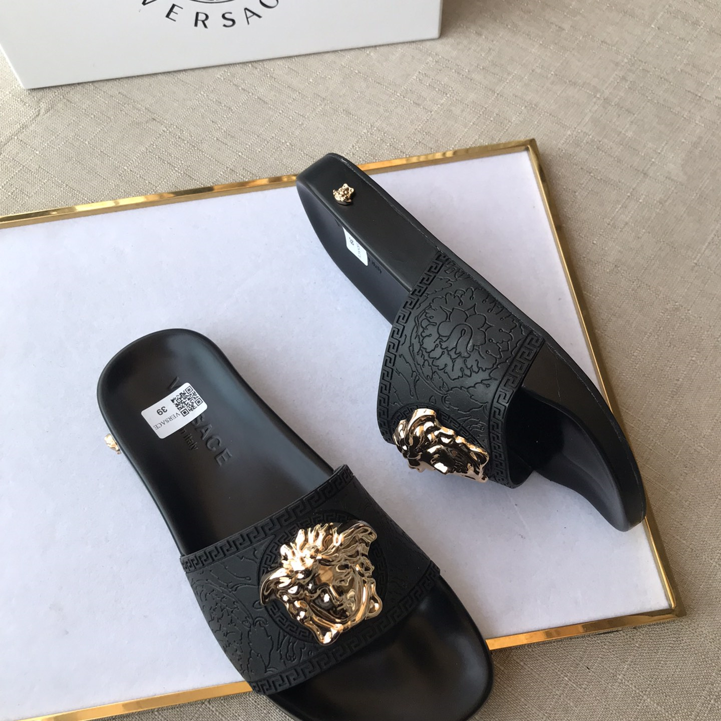Versace Mens Women Sandals Gr. 36-46