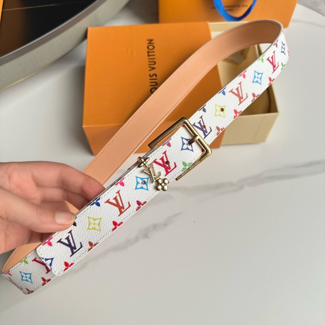 Louis Vuitton Women Belt Width 3cm