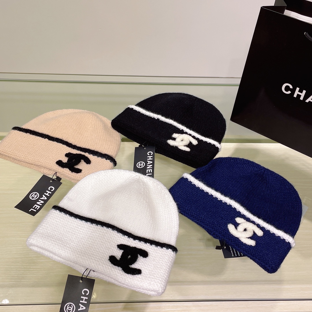 Chanel Knitted Hat 4-Color