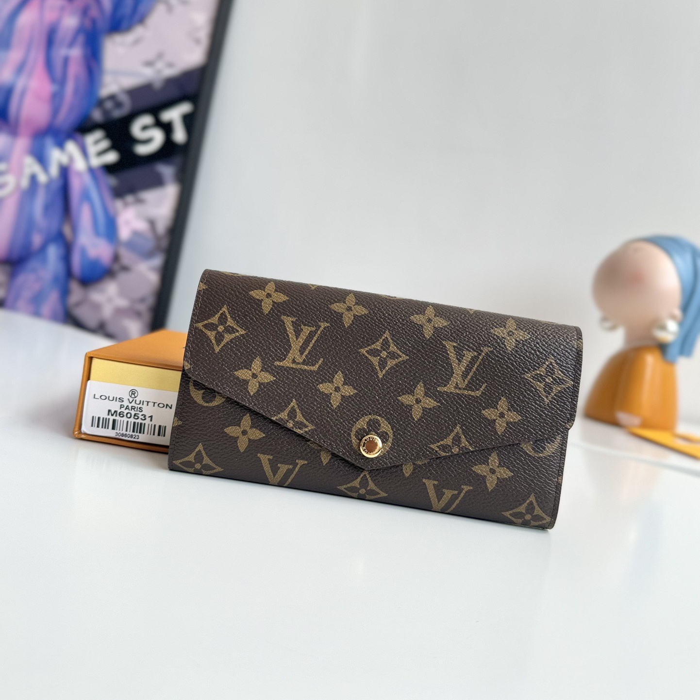 Louis Vuitton Women Wallet M60531 Size 19*10cm