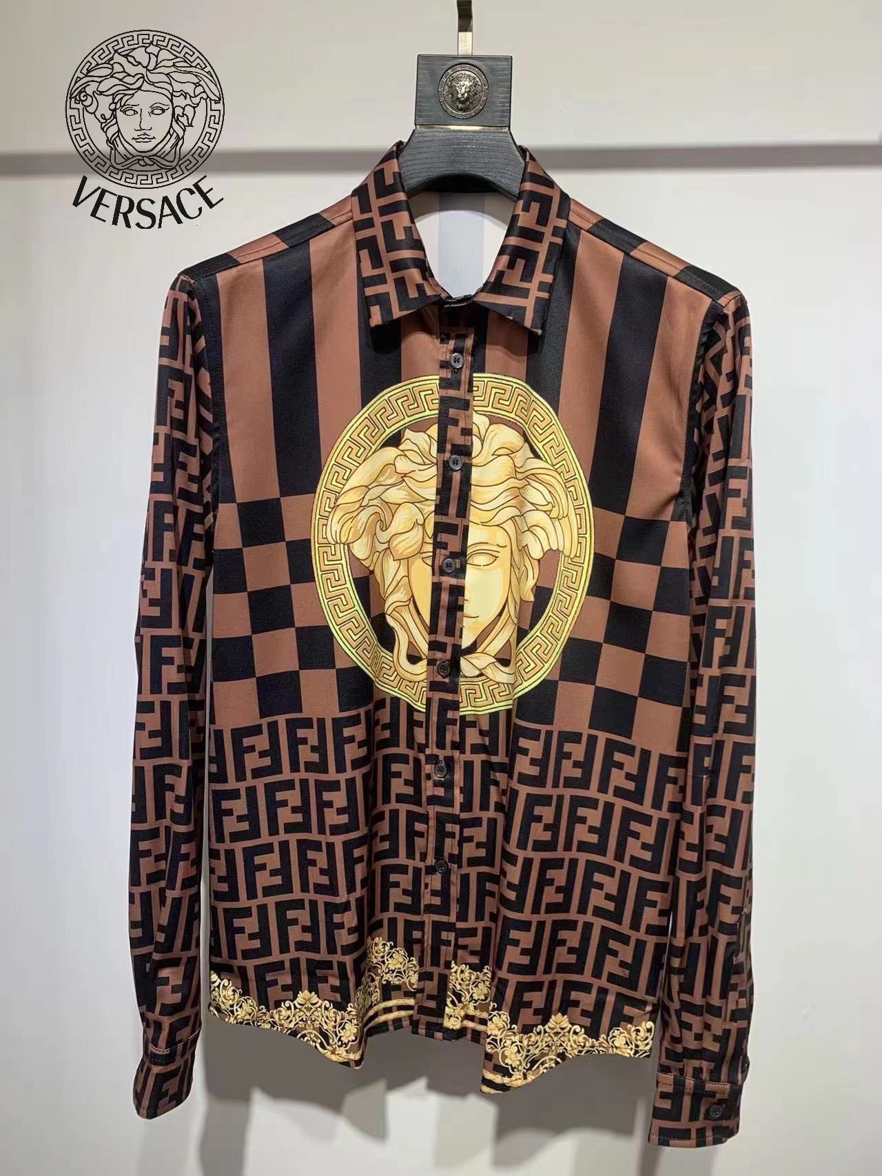 Fendi x Versace 2025 new Shirt Size S-2XL