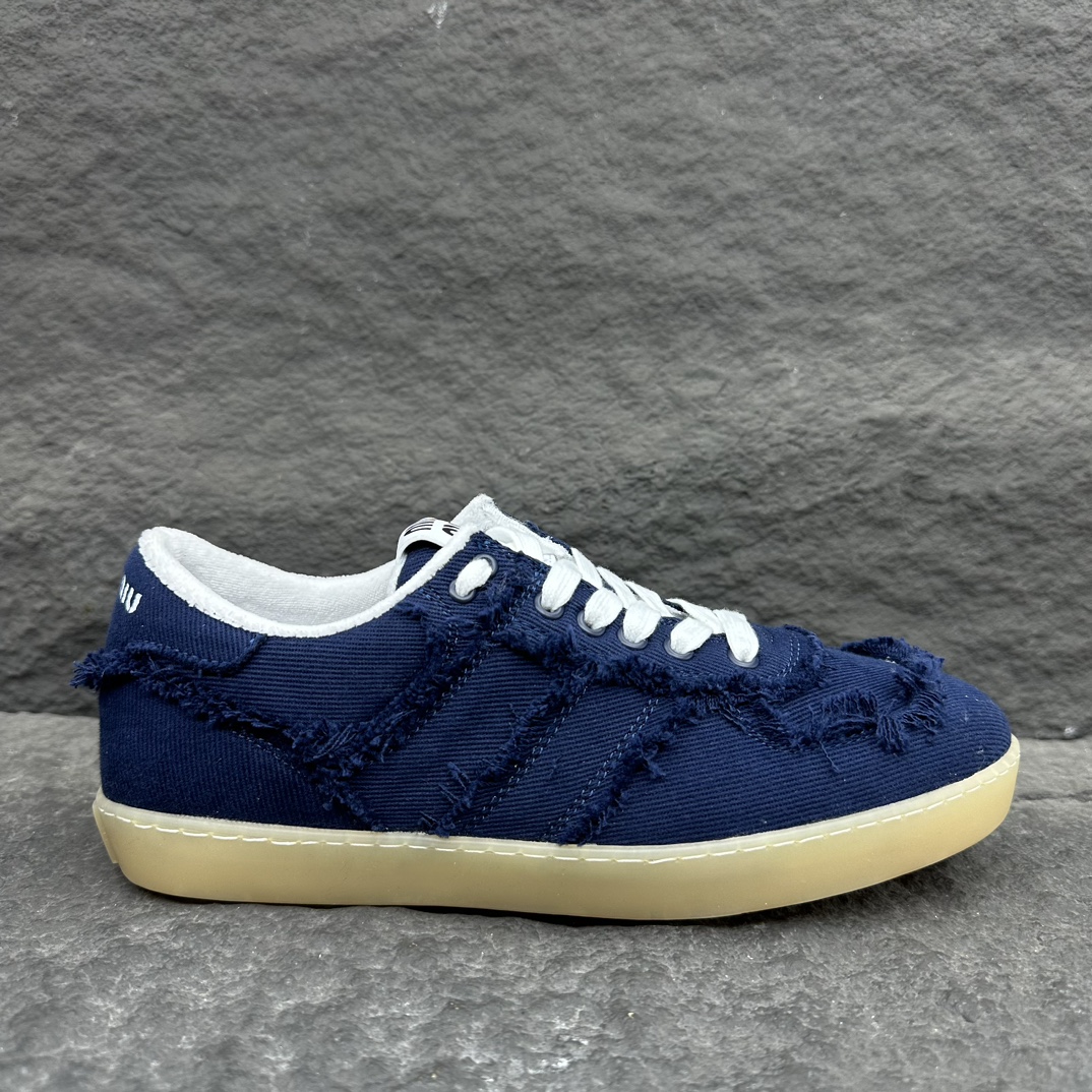 MiuMiu Denim denim fabric Sneaker Size 35-40