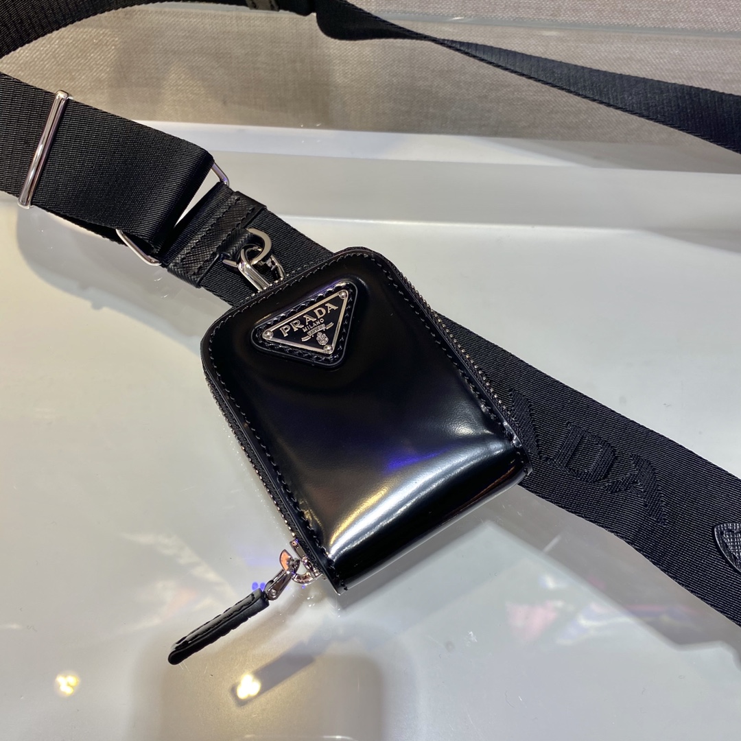 Prada 2VH129 Brushed Leather Shoulder Bags Size 22*14*2.5cm