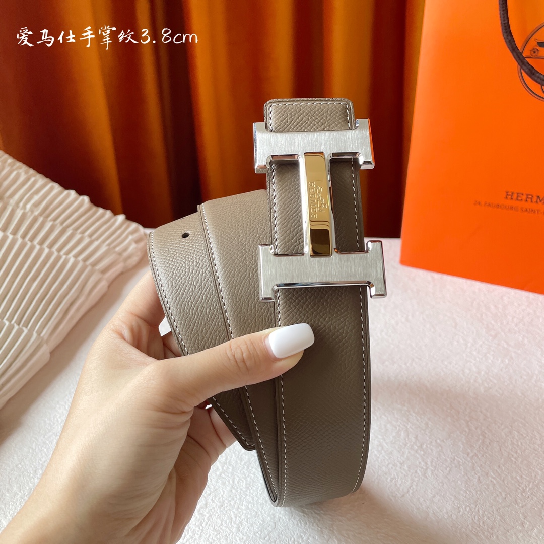 Hermes Men Belt Width 3.8cm