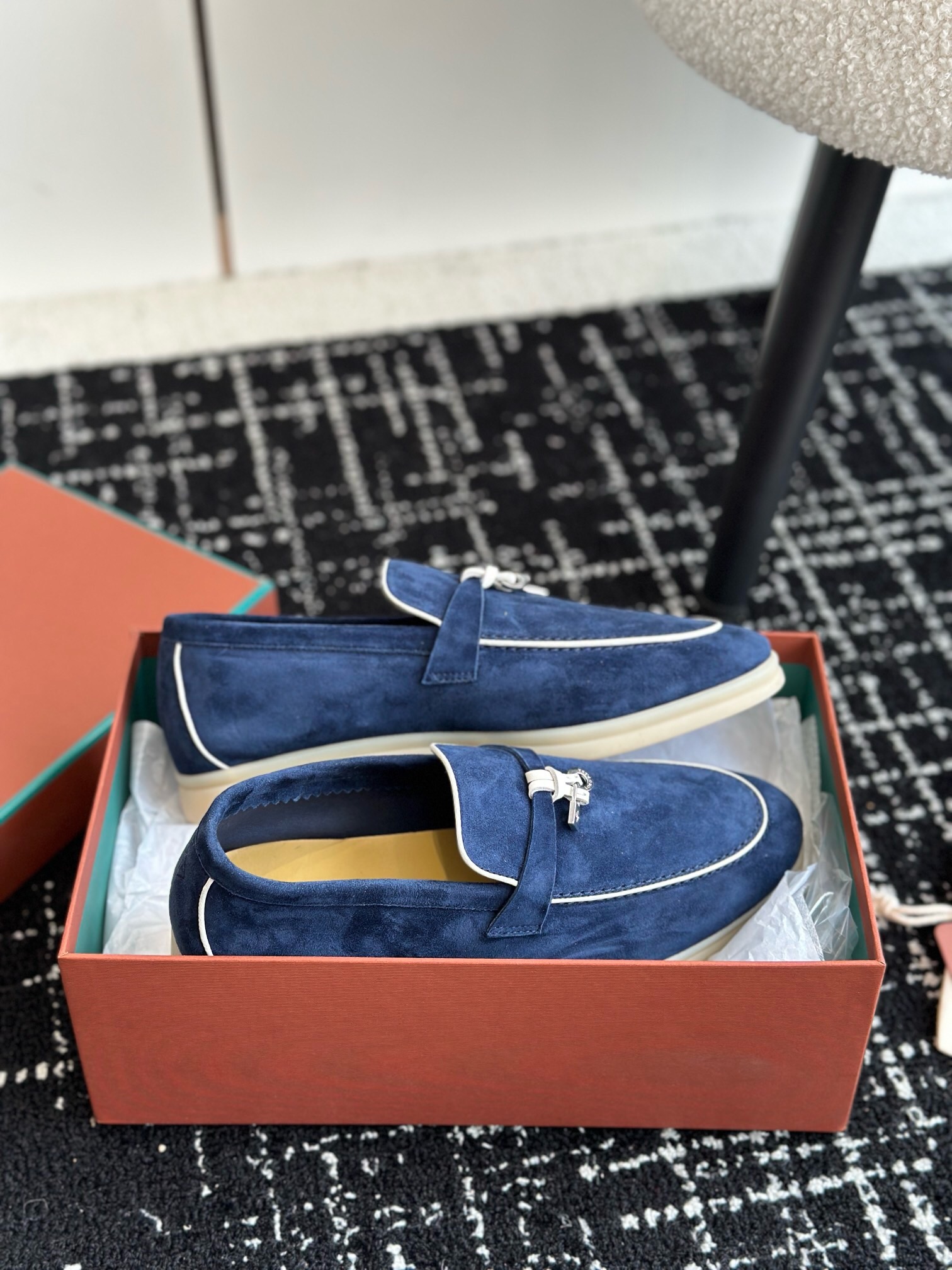 Loro Piana Unisex Loafers Size 36-45