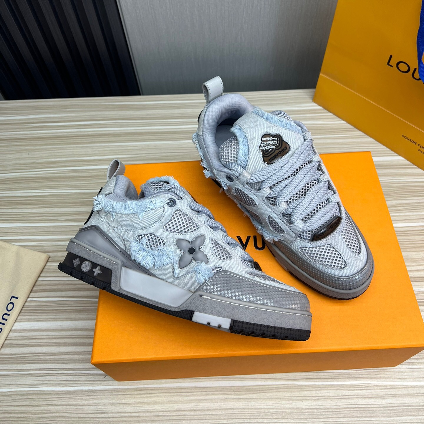 Louis Vuitton LV Skate Sneaker Size 40-46 3-Color