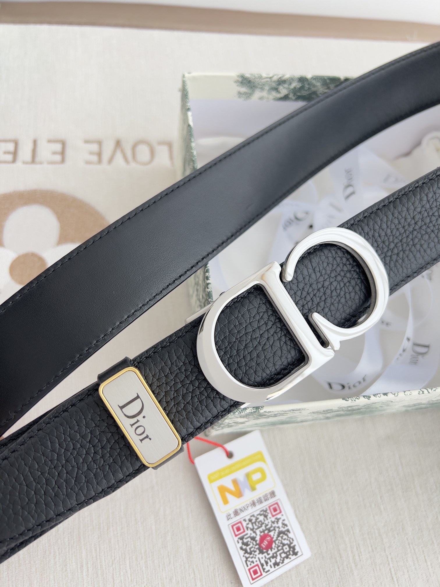 Dior Men Belt Width 3.5cm