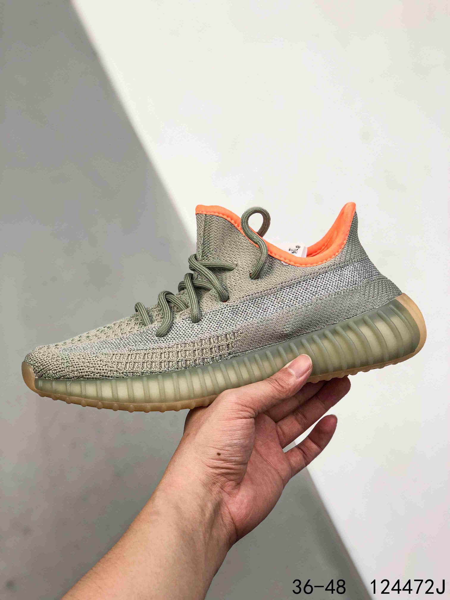 Yeezy 350 Boost 350 V2 Mens/Women Sneakers Shoes Green 36 - 45