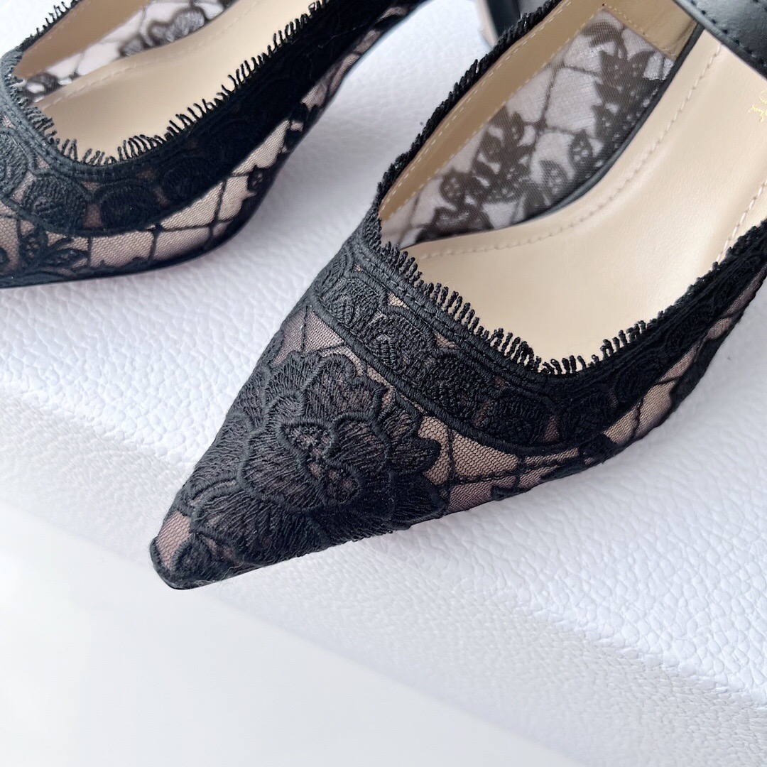 Dior Capture Heeled Mule Pumps Size 35-40