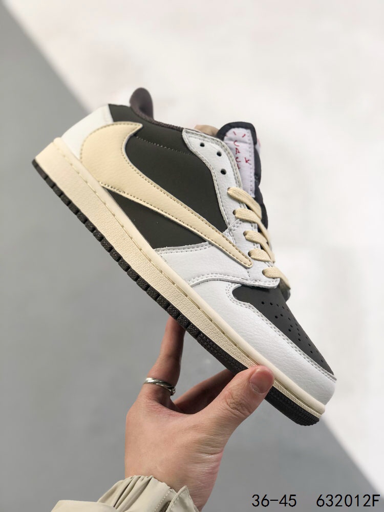 Nike Air Jordan 1 x Travis Scott Low Top Sneaker Shoes Gr. 36-46