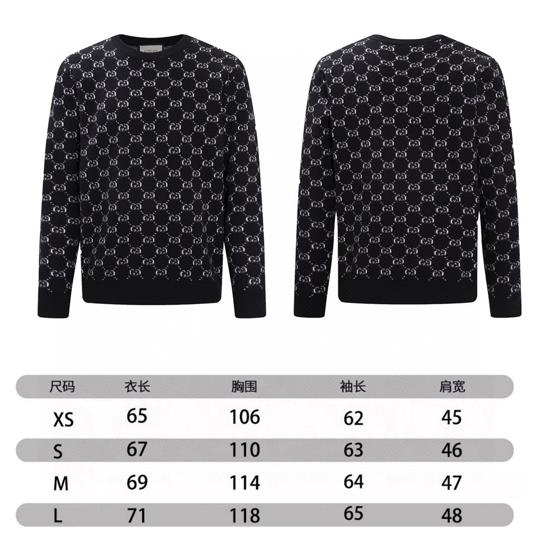 Gucci Unisex Knitwear Sweatshirt Size S-XL