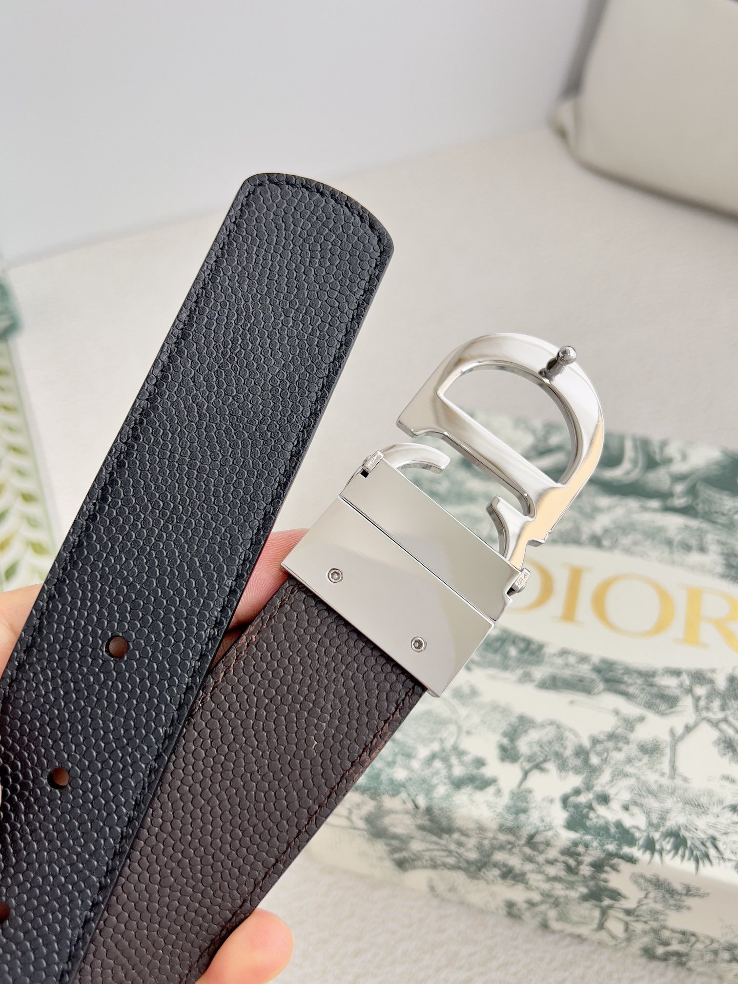 Dior Men Belt Width 3.5cm