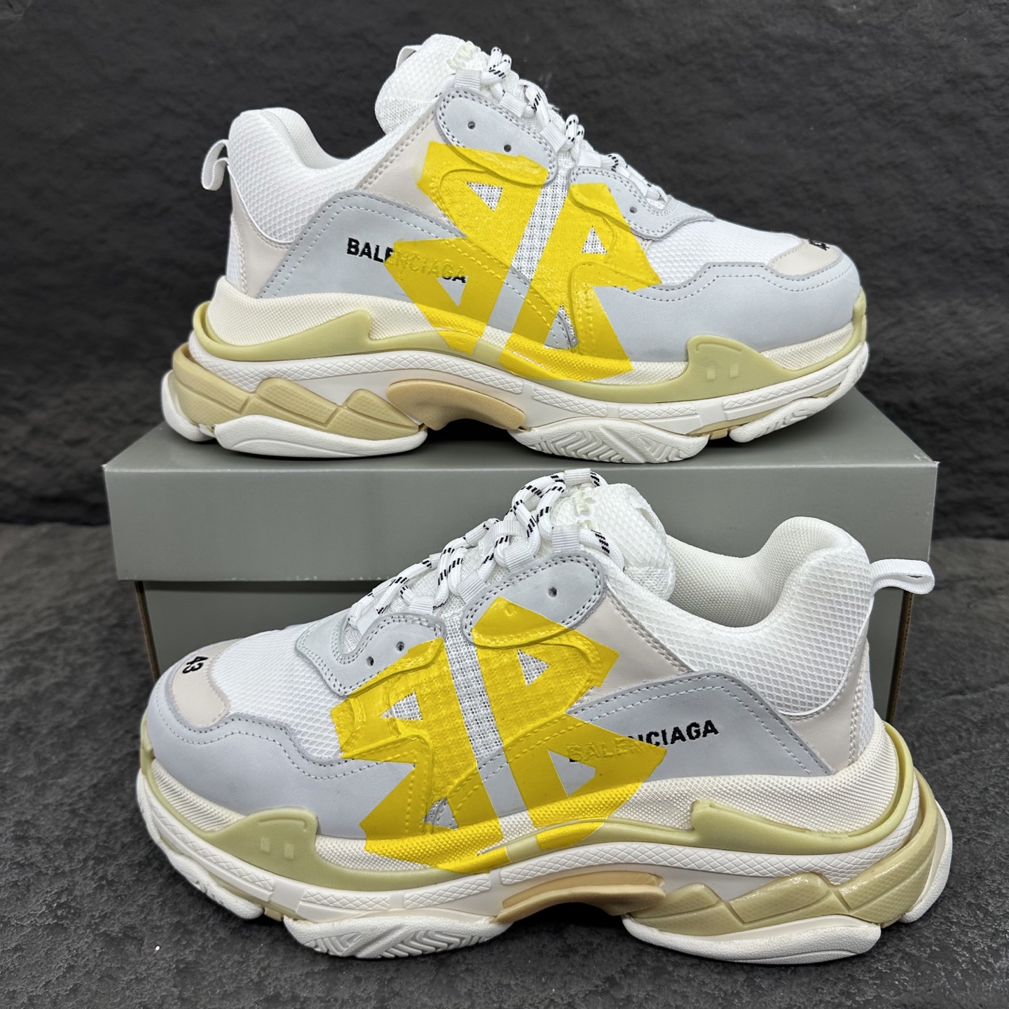 Balenciaga Triple S Tape Type Sneaker Size 35-46
