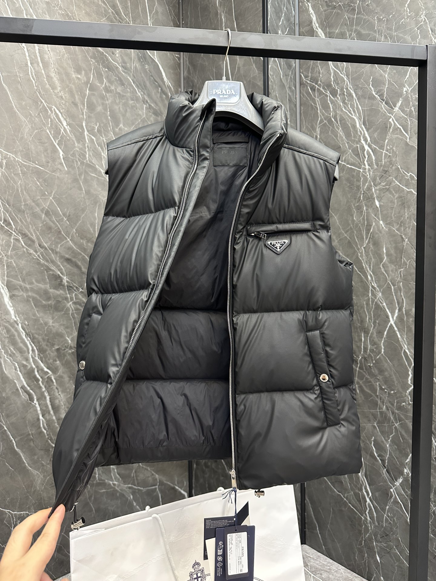 Prada Men Winter Vest Size 48-56