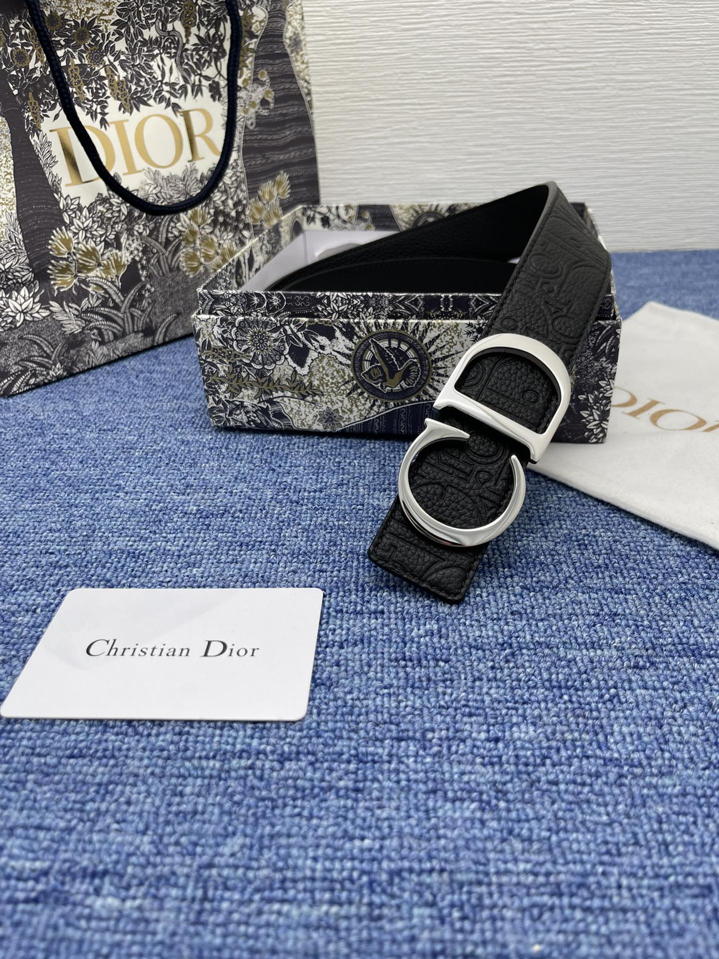 Dior Men Belt Width 3.5cm
