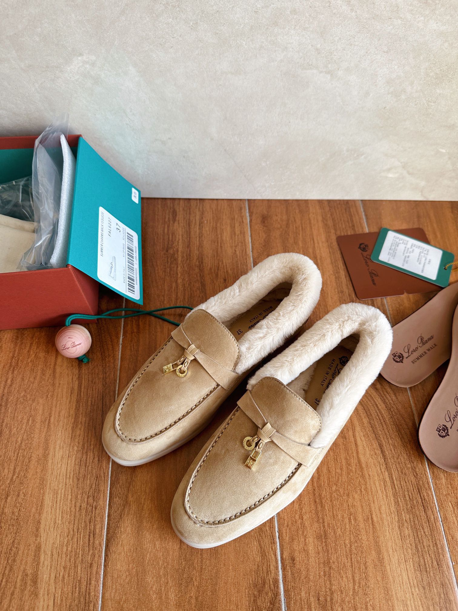 Loro Piana Unisex Loafers Size 36-46