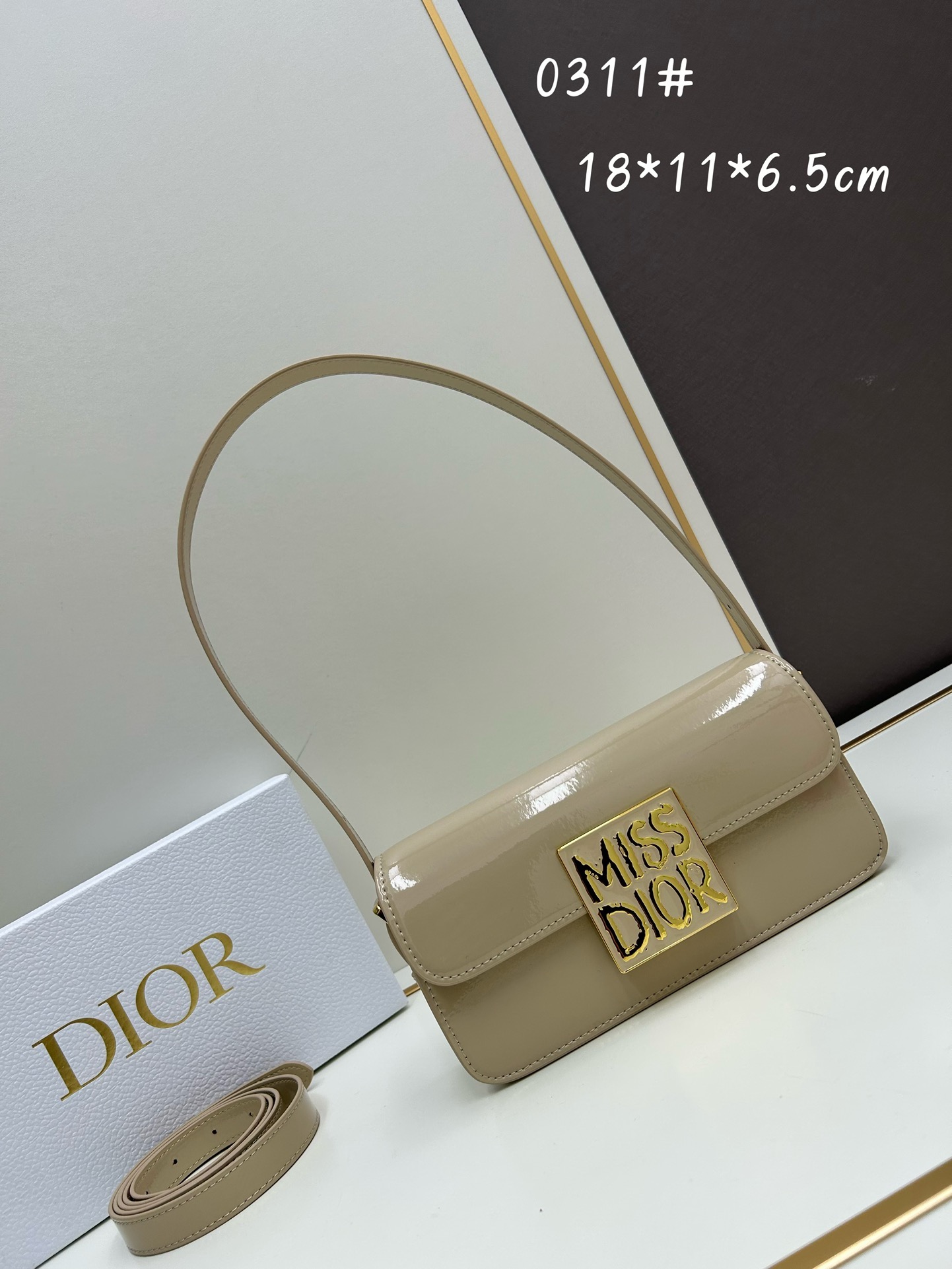 Dior Miss New Women Shoulder Bags Size 18*6.5*11cm