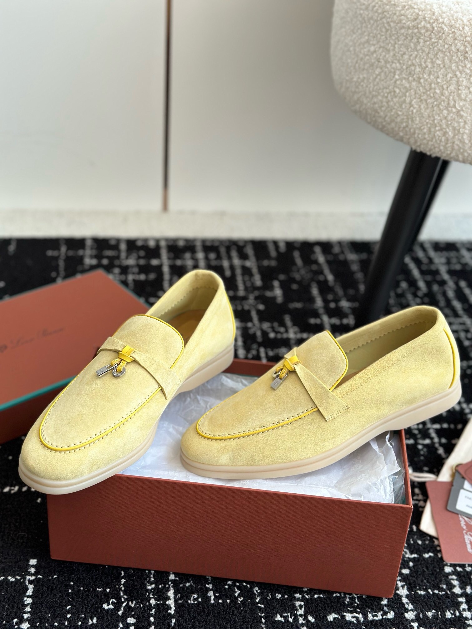 Loro Piana Unisex Loafers Size 36-45