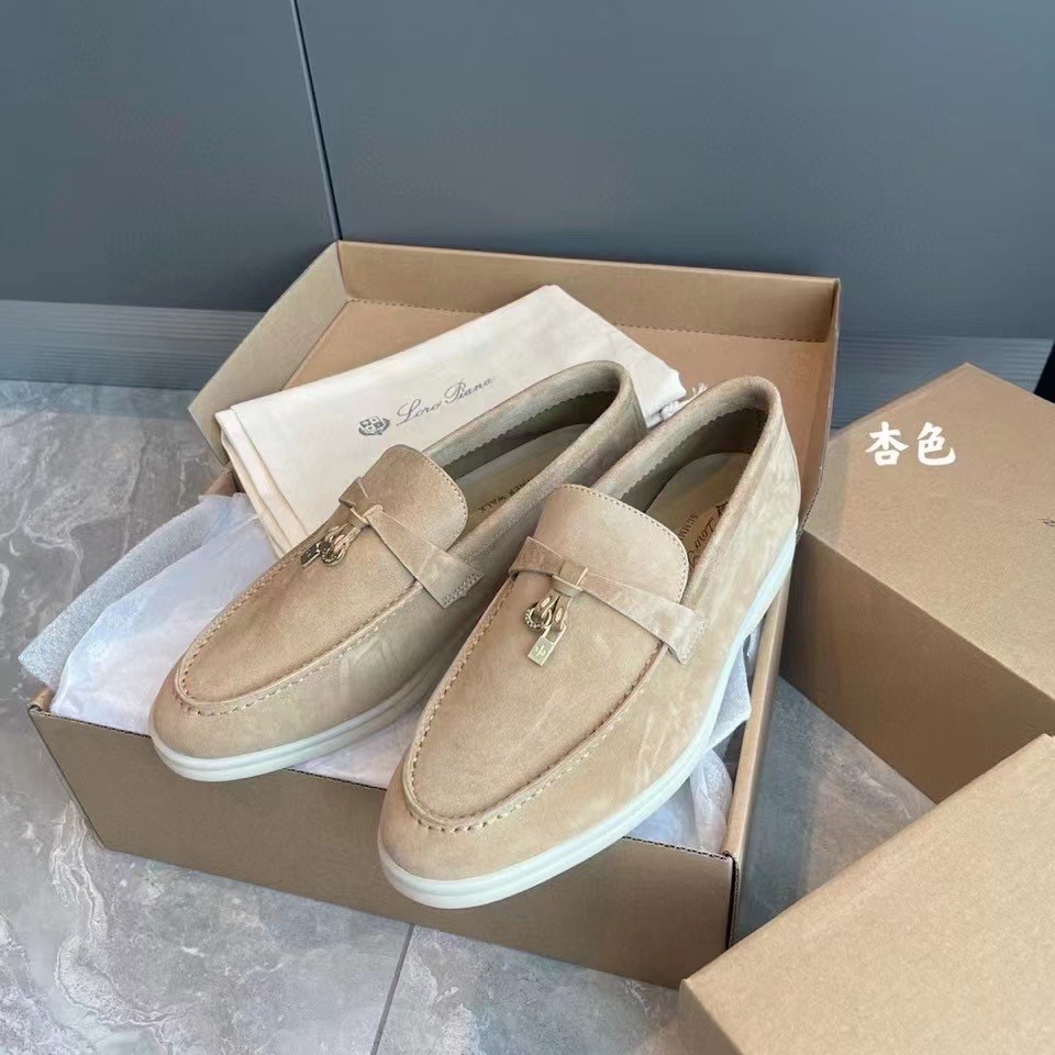 Loro Piana Unisex Loafers Size 36-45