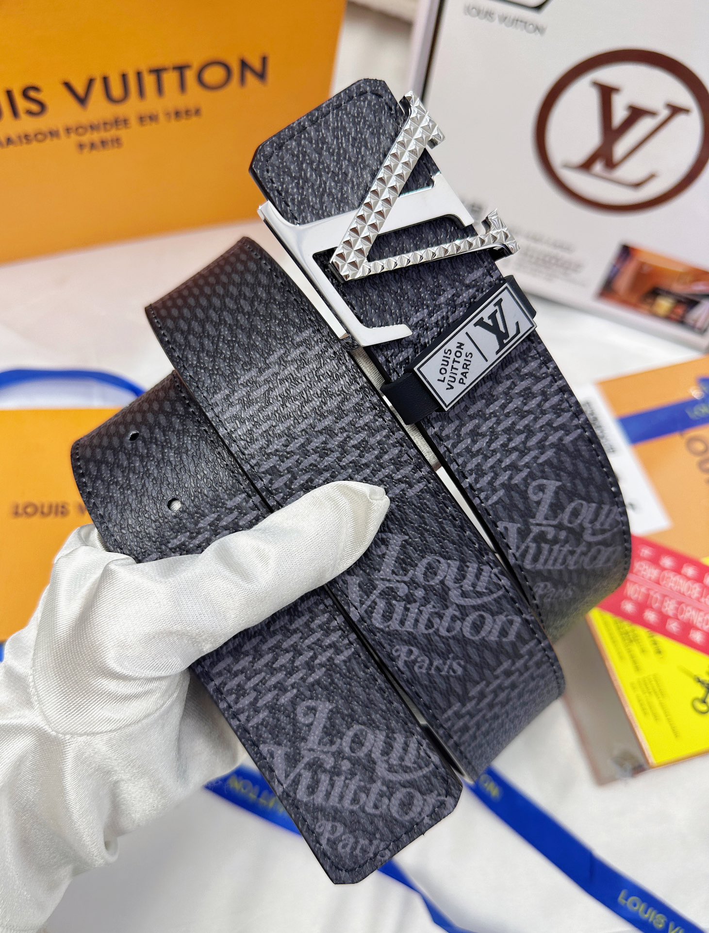 Louis Vuitton Men Belt Width 3.8cm