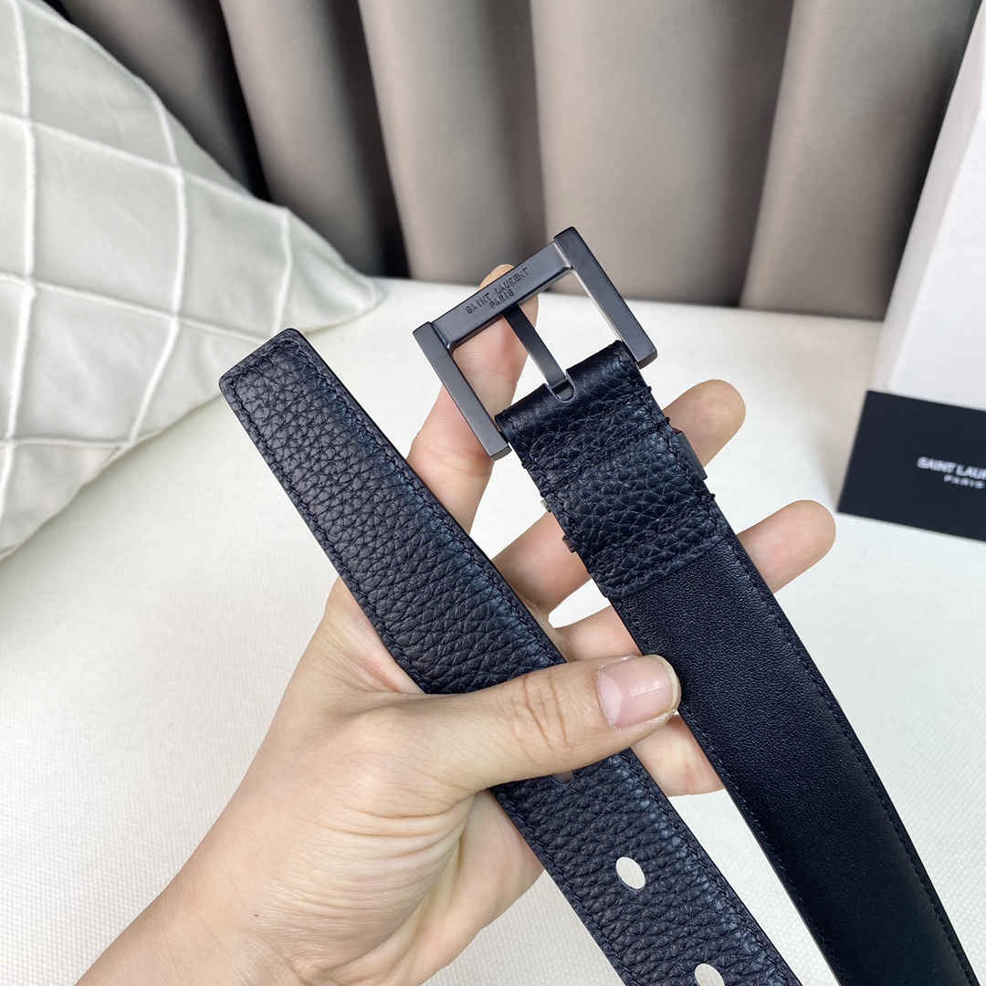 YSL Women Belt Width 3cm