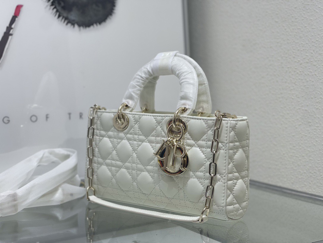 Dior Lady D-Joy Women Shoulder Bags 26*6*14cm