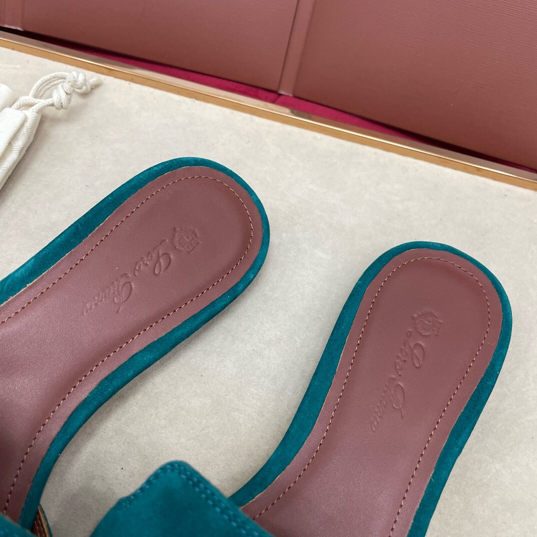 Loro Piana Charms Slipper Women Slippers Size 36-41