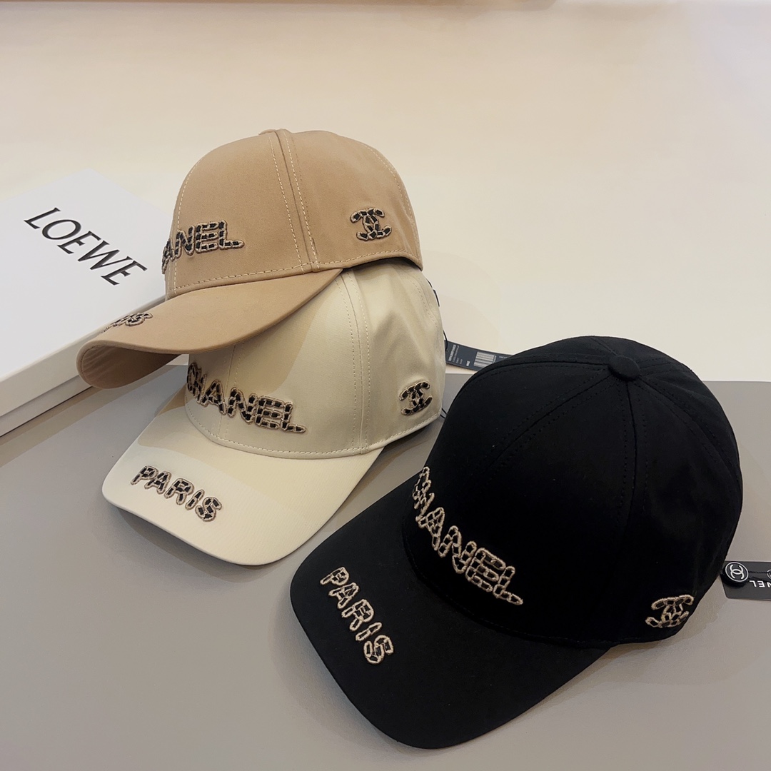 Chanel Baseball Cap 3-Color