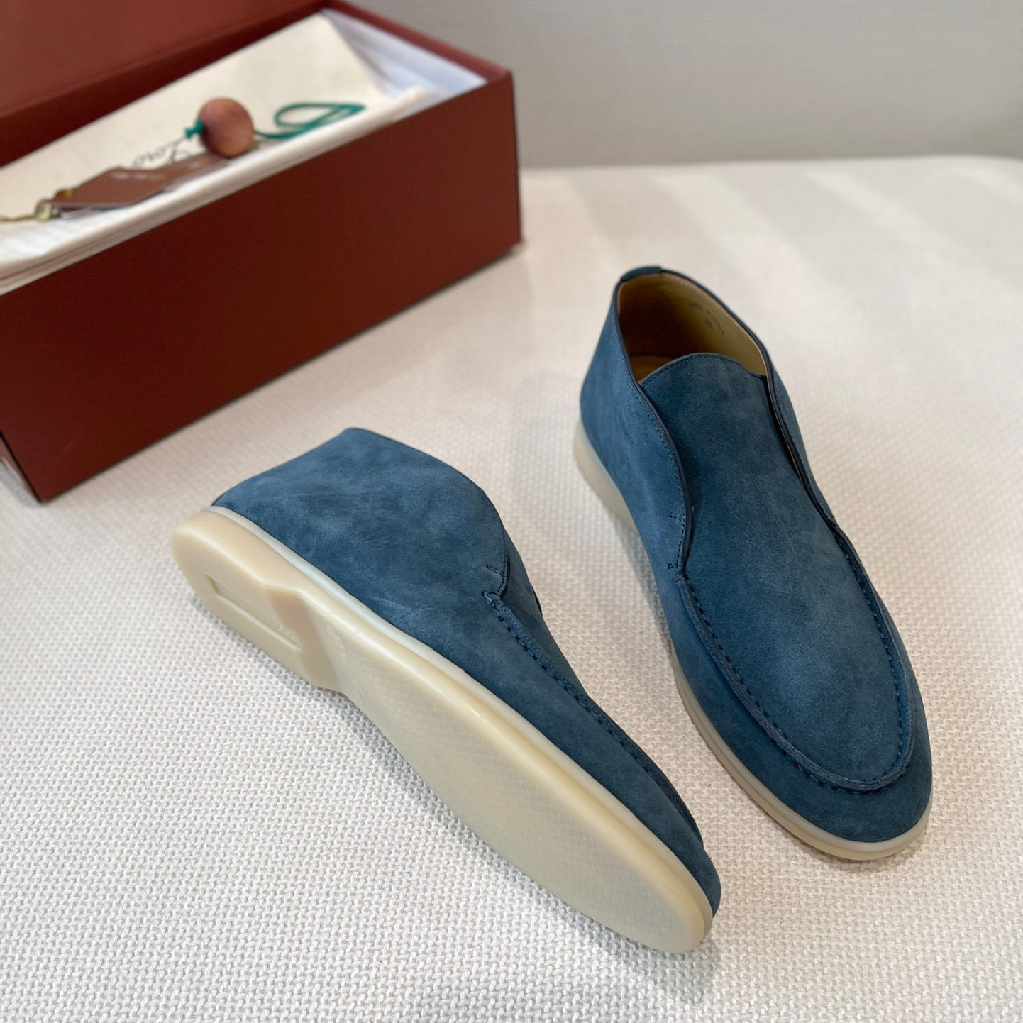 Loro Piana Unisex Loafers High Top Size 36-45