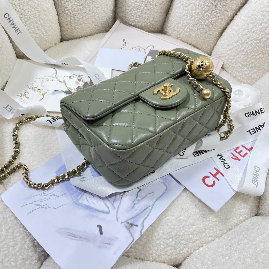 Chanel AS1787 Shoulder Bags Sheepskin 20cm