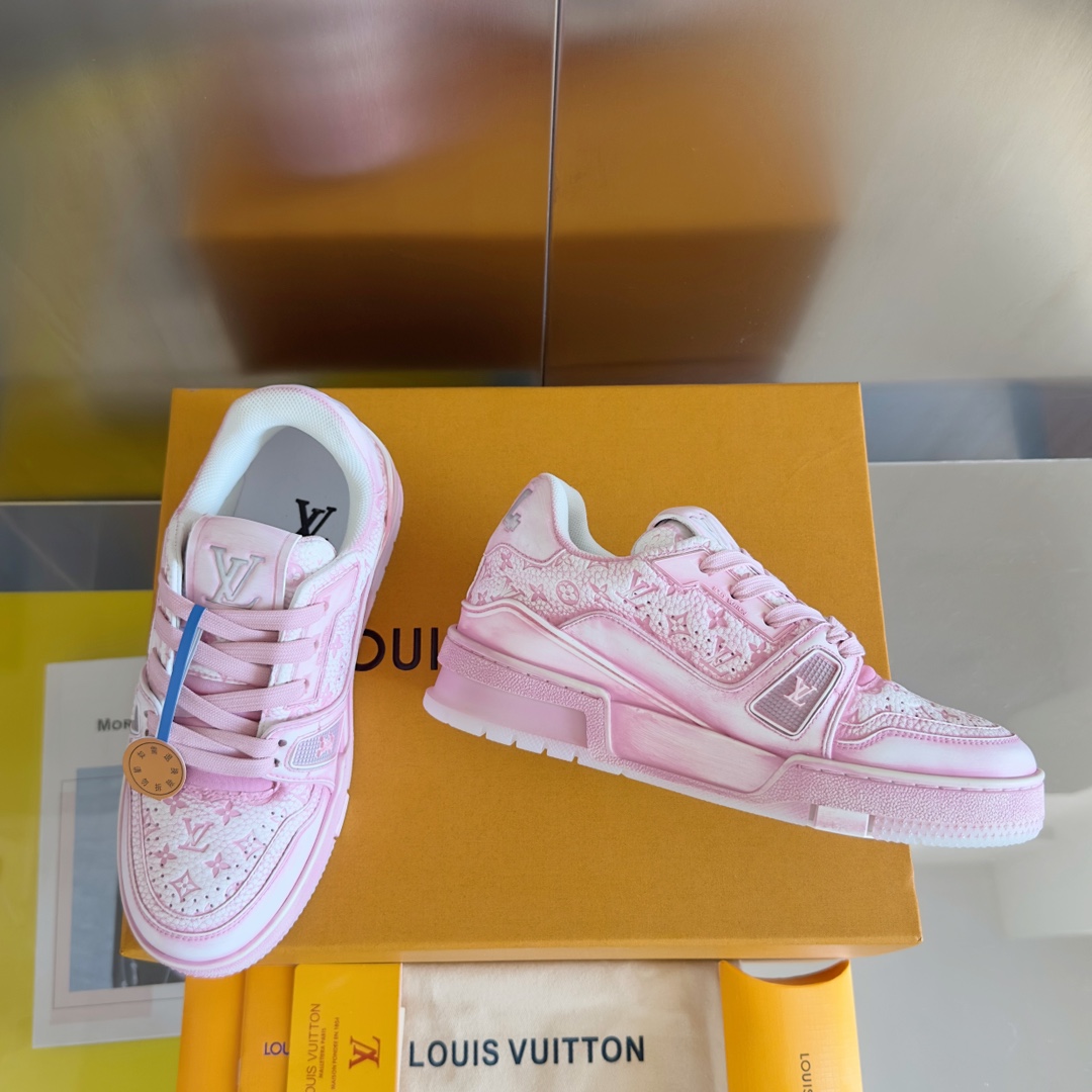 Louis Vuitton 2024ss Trainer Sneaker Size 36-46
