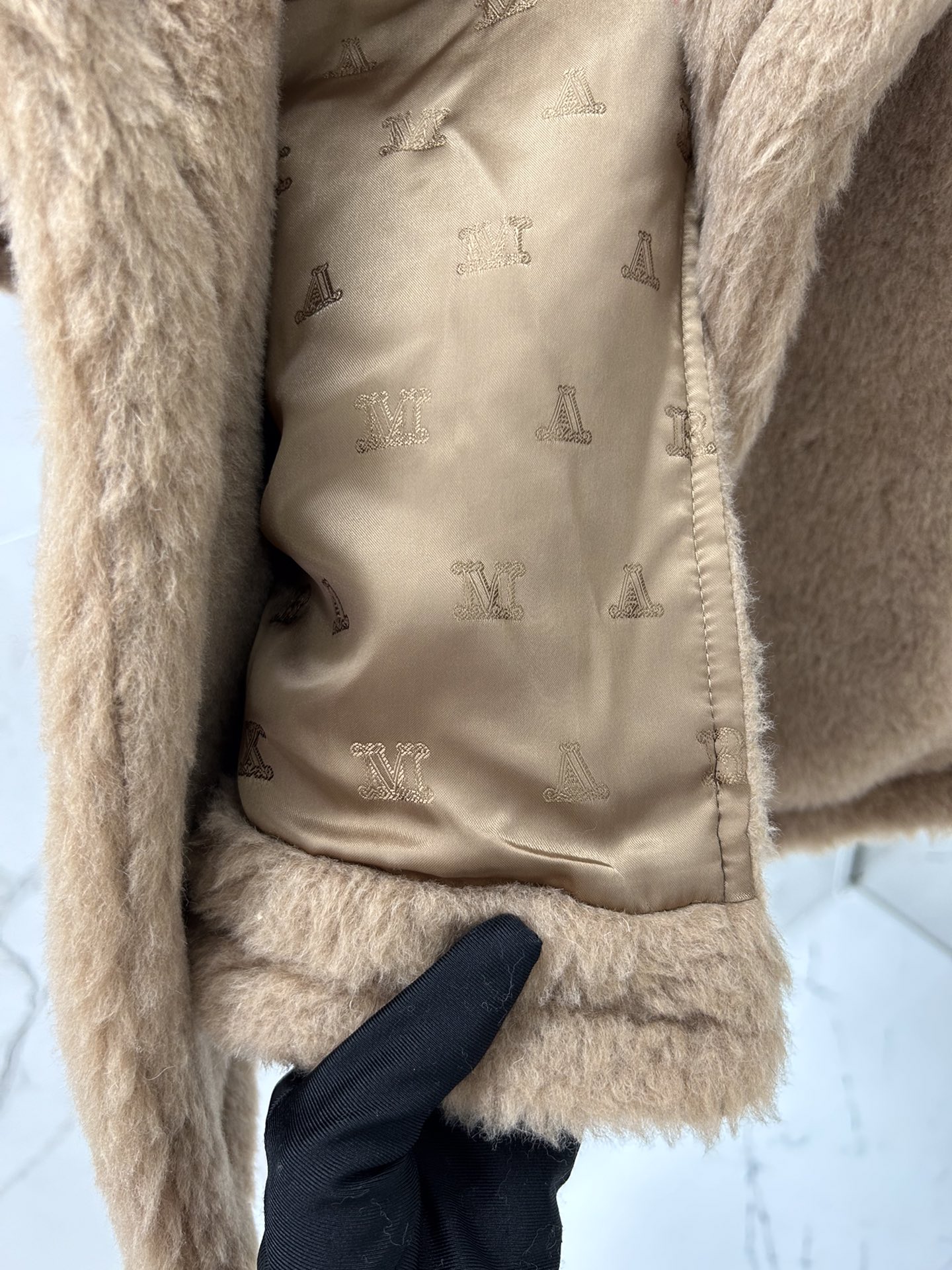 Max Mara Teddy Cape short style one size fits all