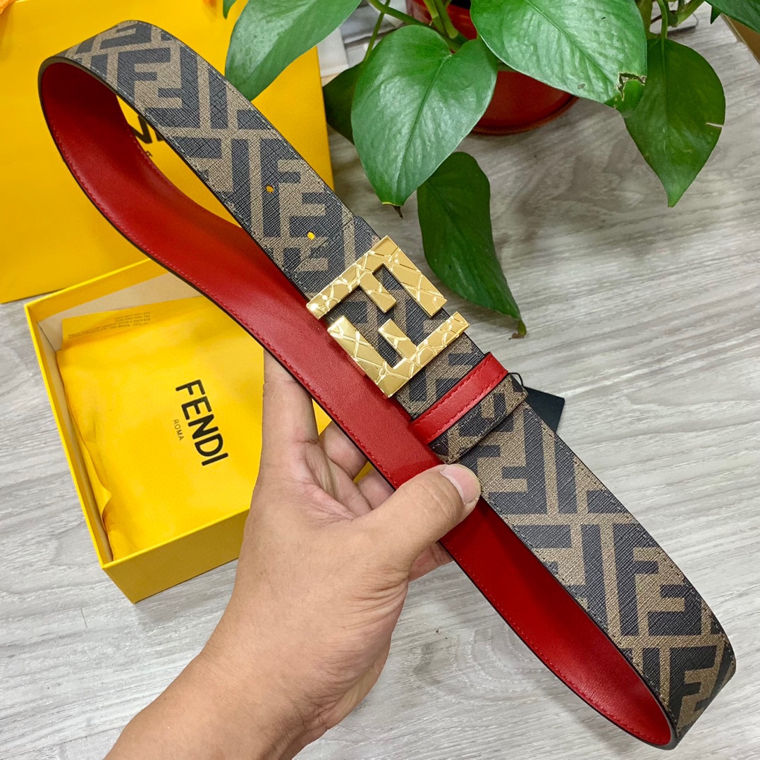 Fendi Men Belt Width 4cm