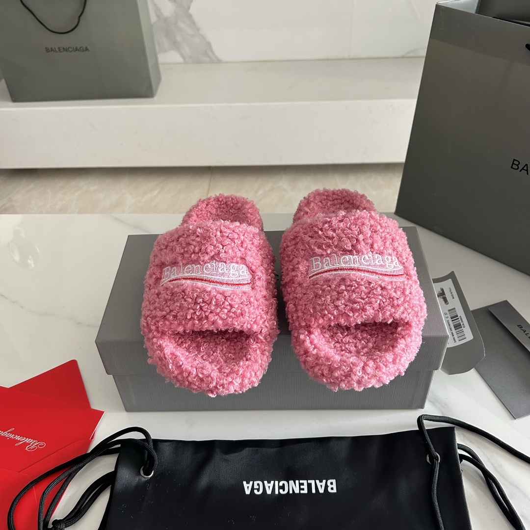 Balenciaga 23FW New Winter Slippers Size 35-41