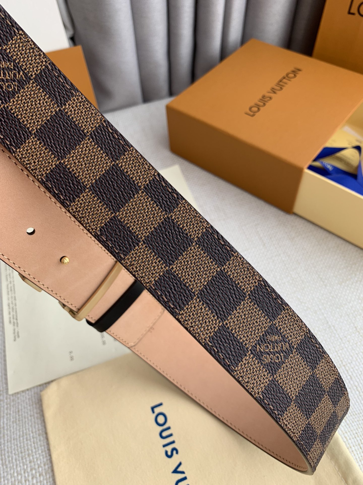 Louis Vuitton Men Belt Width 3.8cm