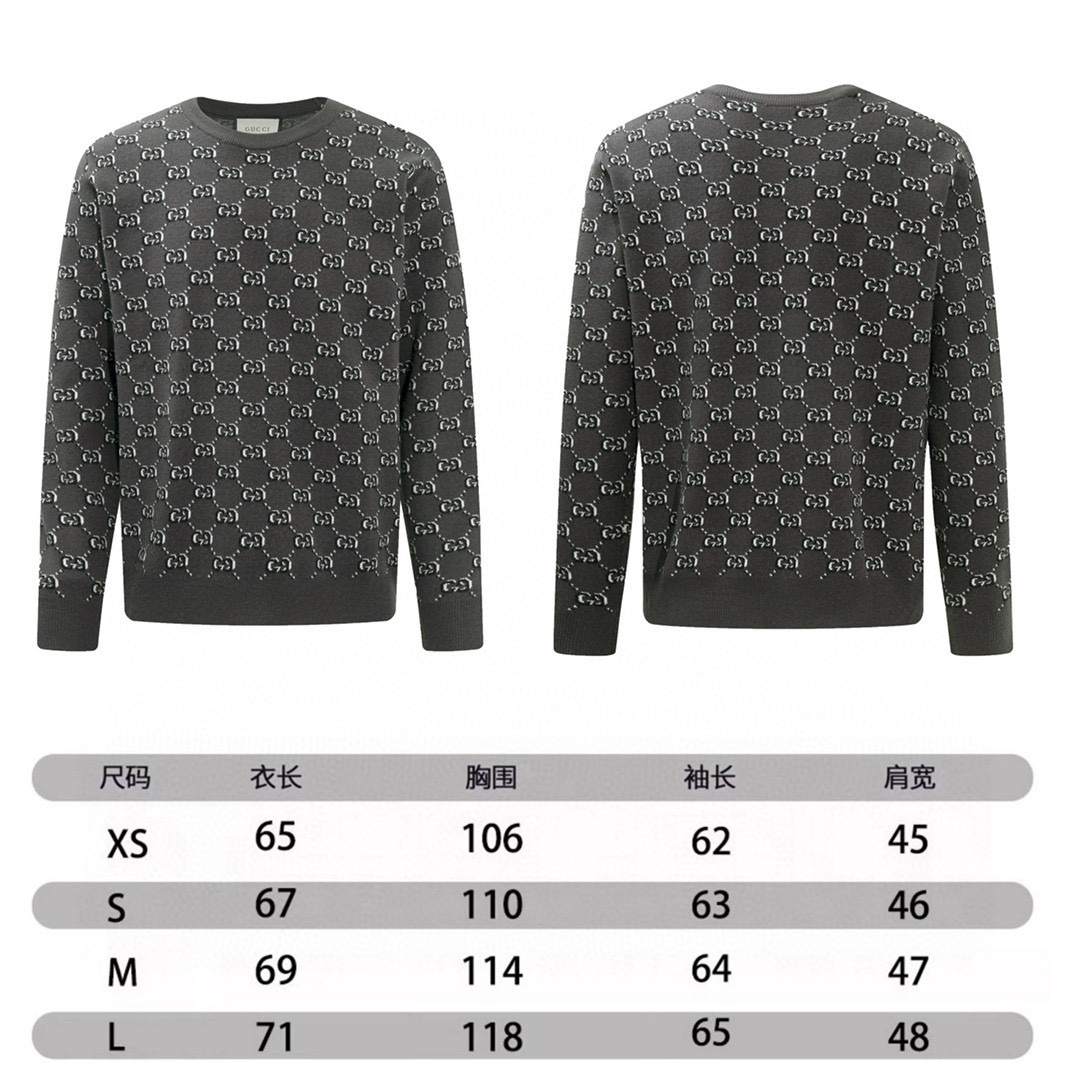 Gucci Unisex Knitwear Sweatshirt Size S-XL