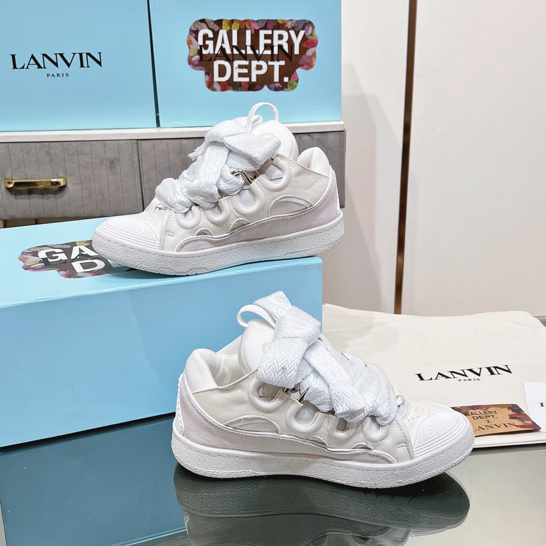Lanvin Curb Sneaker White Size 36-46