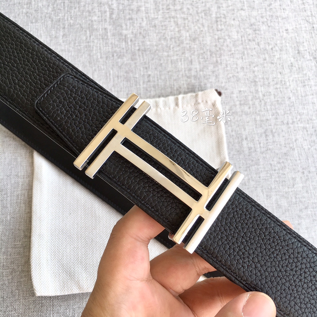 Hermes Men Belt Width 3.8cm
