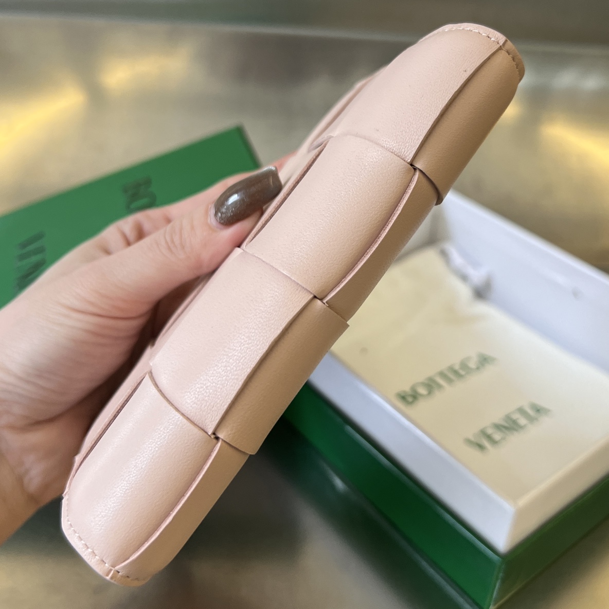 Bottega Veneta Card Holder Size 13*10cm